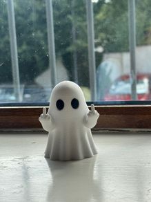 Rude ghost - Halloween
