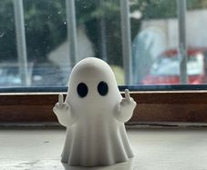 Rude ghost - Halloween