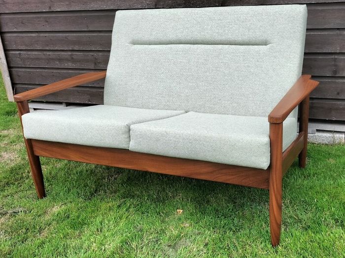 Mid Century Vintage Crannac Two Seater Settee