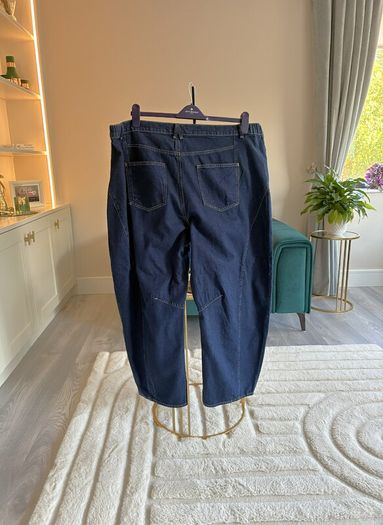 Brand-new Ladies Simply Be Indigo Barrel Leg Jeans