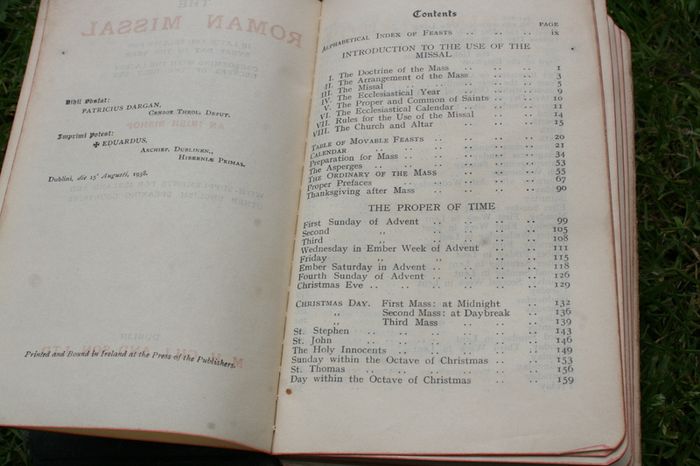 Antique Prayers and Missals