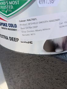 Dulux weathershield Paint Ral 7021