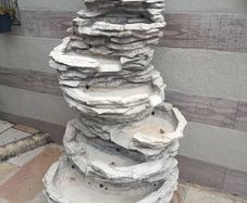 Water Feature 8 Tier Rock Effect