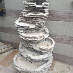 Water Feature 8 Tier Rock Effect