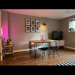 Ikea Gallery Wall, 6 black frames