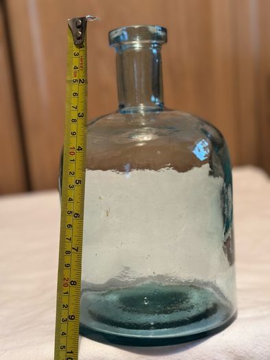 Decorative glass bottle / vase
