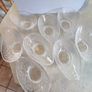 2 Set of Four Vintage Italian Rayware Retro Avocado Dishes Image 7