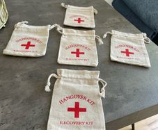 Wedding Hangover Kit Bags x5