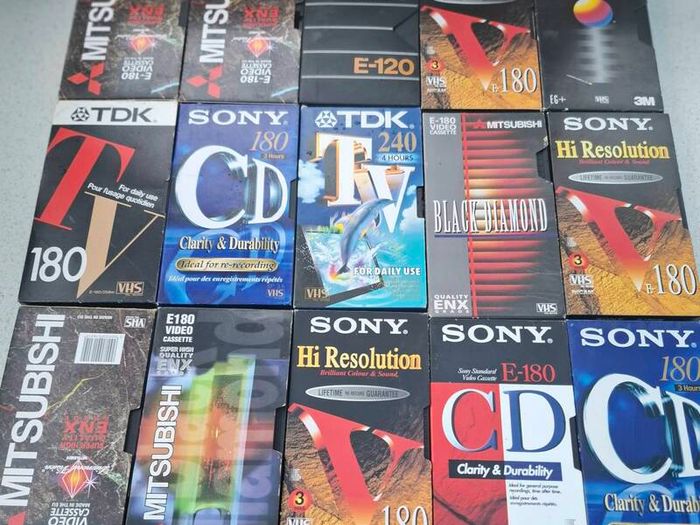 Vhs Video Cassettes