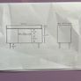 Wooden tv stand Image 7