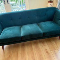 Emerald Green Sofa
