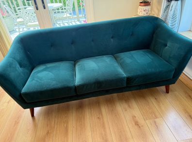 Emerald Green Sofa