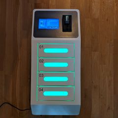 Coin Operated Cell Phone Charging Locker Station