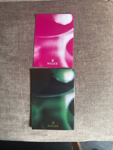 1996 mini rolex oyster brochure and price list