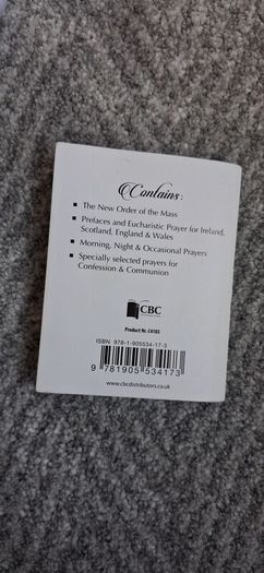 communion bag and little book