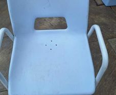 Shower chair adjustable