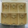 Vintage Babycham glasses X 6 c1950 Image 2