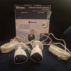 Swann 4K Security Cameras Twin Pack