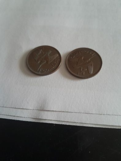 two irish farthing