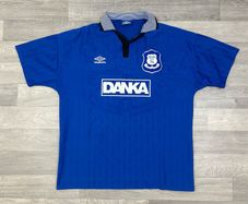 Genuine Vintage 1995/1997 Everton Liverpool Hone Jersey Shirt Mens XL
