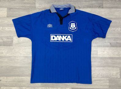 Genuine Vintage 1995/1997 Everton Liverpool Hone Jersey Shirt Mens XL
