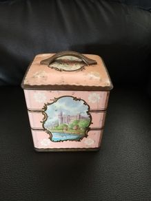 vintage biscuit tin