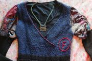 Woolly, Navy/Black Dress. Size 10