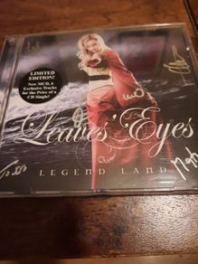 Leave's Eyes: Legend Land CD EP - (Fully Autographed Version)