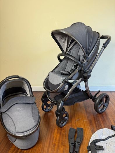 New condition Egg2 double or single pram