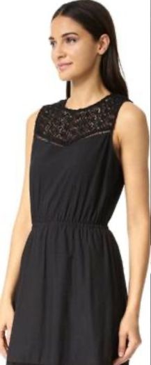 Lace midi dress with pockets. Viscose. size xs-s