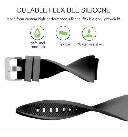 Silicone Band Strap For 22mm Samsung Galaxy Watch 3 45mm 46mm Gear S3 Frontier