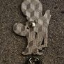 Bob ross  ! pin back badge. Image 2