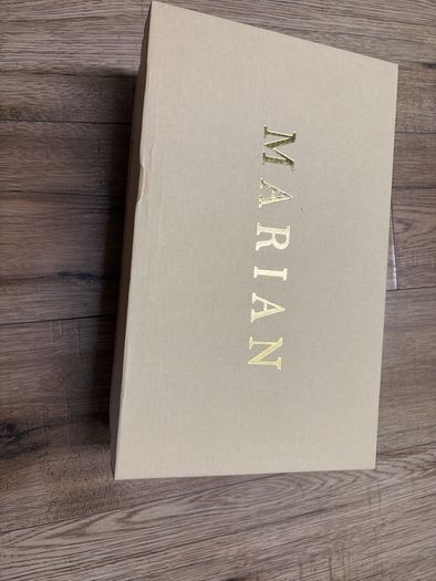 Marian suede blue shoe with buckle