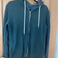 zip up designer hoodie by Tom Penn size medium