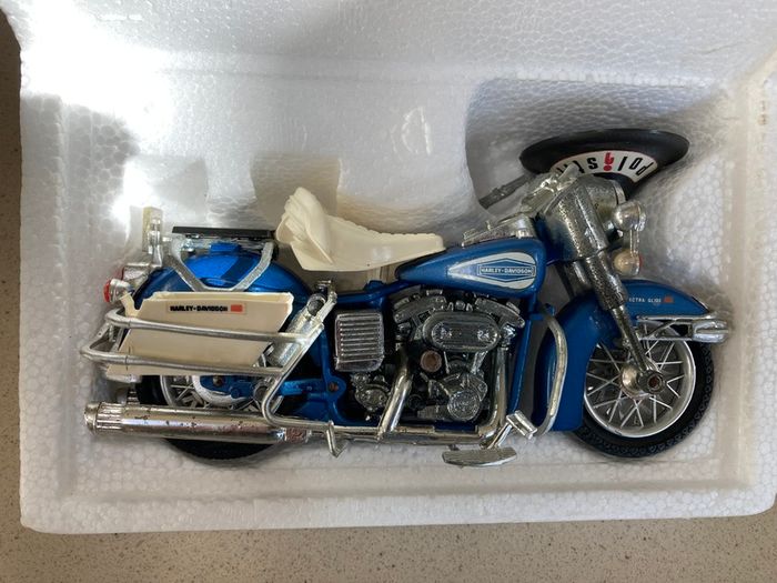 Harley Davidson Electra Glide Scale 1/15 Polistil Year 1978