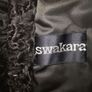 Luxury black Swakara long coat Image 4