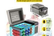 20L Mini Car Refrigerator Fridge Freezer for Camping Picnic Boating Caravan Bar