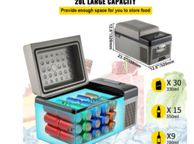 main image for ad 20L Mini Car Refrigerator Fridge Freezer for Camping Picnic Boating Caravan Bar