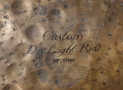 Zildjian K Custom Dry Light Ride Cymbal