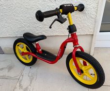 puky kids push bike bicycle