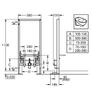 Grohe 38581001 Bidet Consealed Assembley Unit Image 3