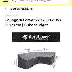 AeroCover lounge garden furniture cover