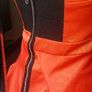 Orange sleeveless peplum dress size UK8/10 EU36/38 Postage included Image 3