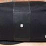 Zero Halliburton Black Twill Duffle Bag Nylon Leather 22 Inch Travel Weekender Image 5