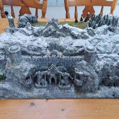 Dwarf 10mm warhammer or lord of the rings Diorama