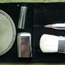 Christian Dior Play Swarovski Diamond Cube Lip Gloss Charm and CHRISTIAN DIOR Lucky Star makeup hand mirror compact brush Image 3