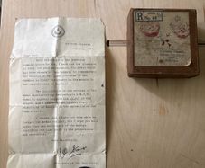 1926 LMS Railway General Strike Medal With Original Letter And Box
