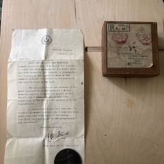 1926 LMS Railway General Strike Medal With Original Letter And Box