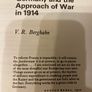 History book: 'Germany and the approach of war in 1914' Image 4
