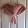 Rosie Fox  Faux Fur Pink Stole Image 7